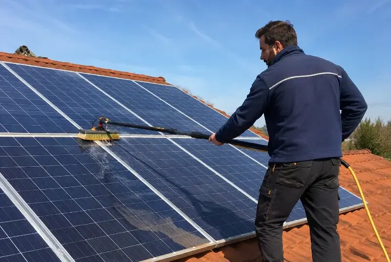 Nettoyage et entretien de panneaux solaires à Lanester