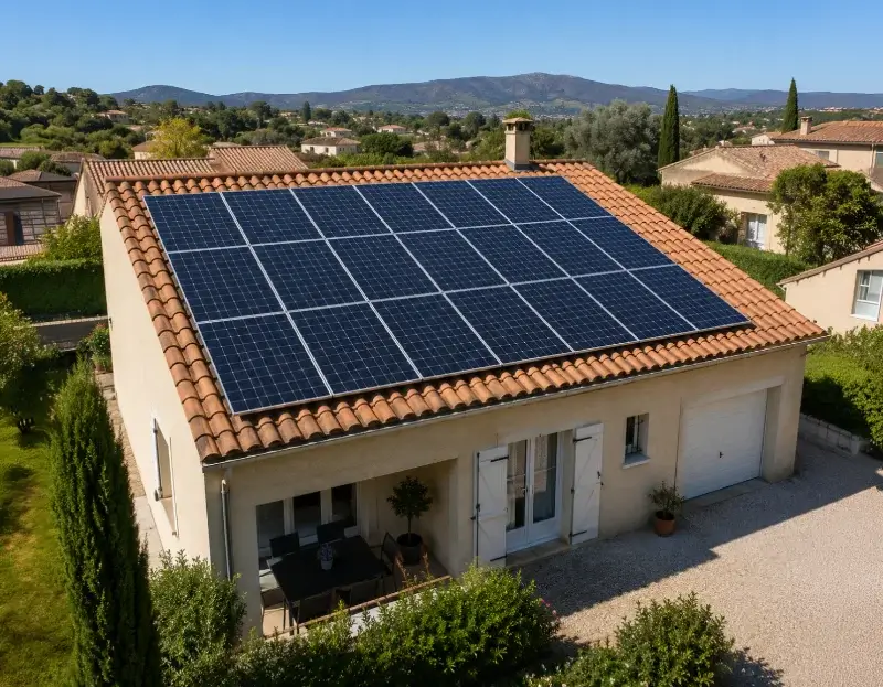 Prime à l'autoconsommation panneaux solaires Lanester — aide financière de l'État